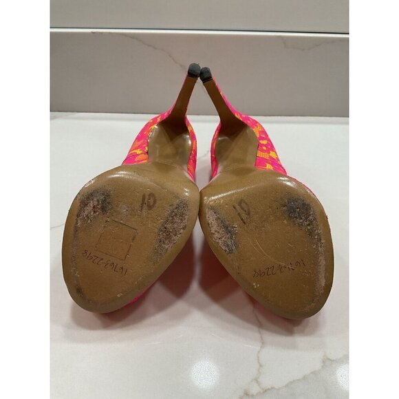 Nicholas Kirkwood Pink Lace Pumps Size EU 37/US 6.5 - Picture 6 of 7